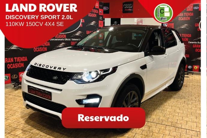 LAND-ROVER DISCOVERY SPORT 2.0L TD4 110kW 150CV 4x4 SE