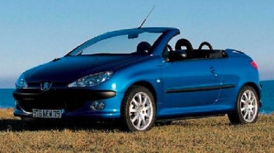 Peugeot 206 Cabrio de segunda mano