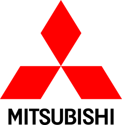 Mitsubishi cuenta con un logo donde marca y logo están  estrechamente relacionadas