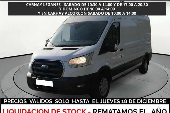 FORD TRANSIT FURGÓN 350 96KW L3H2 VAN TREND FWD MHEV