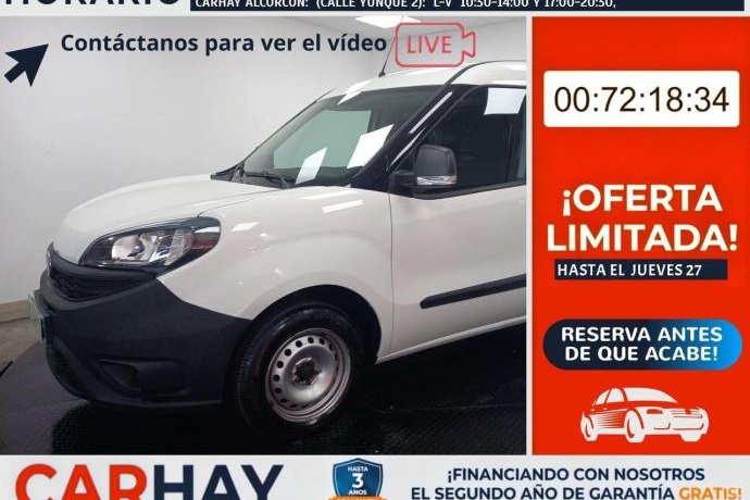 FIAT DOBLO CARGO FURGÓN BASE PLUS 1.3 MJET 70KW