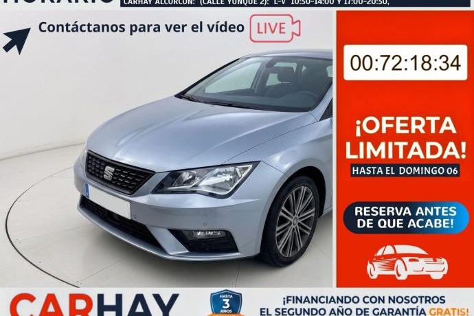 SEAT LEON 1.5 TGI 96kW DSG-7 S&S Xcellence