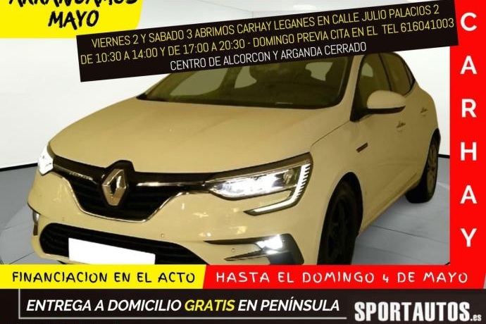 RENAULT MEGANE 1.5 BLUE DCI BUSINESS 85 KW