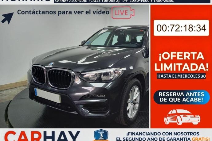 BMW X3 XDRIVE 30 E XLINE 2.0 290CV AT8 E6D