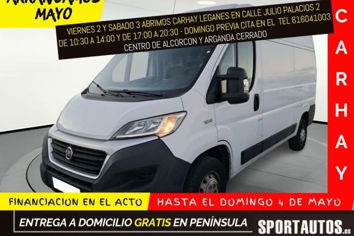 FIAT DUCATO Furgon 35 Medio l2h2 (140cv) Nat. Power