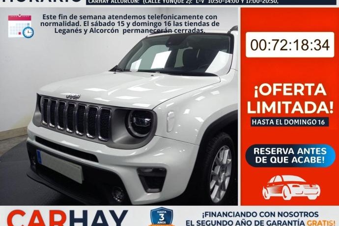 JEEP RENEGADE LIMITED 1.6 MJET 130CV 4X2