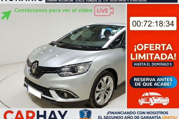 RENAULT SCENIC 1.7 Blue dCi Corporate Edi 5 plazas