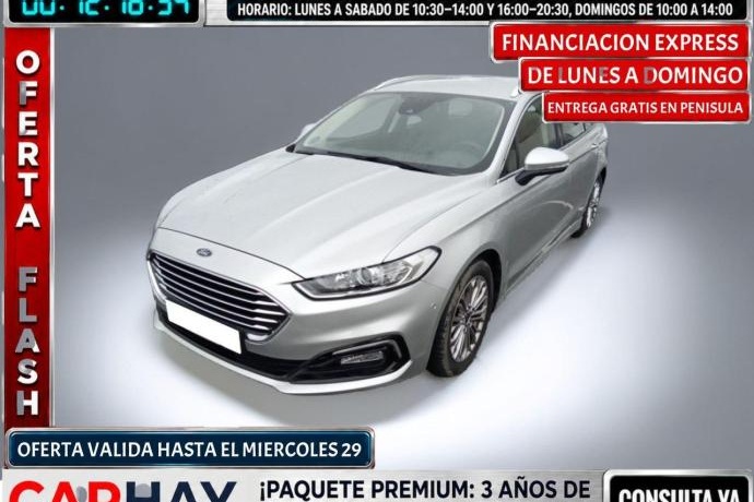 FORD MONDEO 2.0 Híbrido 138kW Titanium HEV AT SB