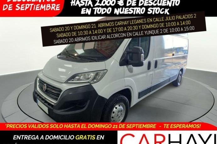 FIAT DUCATO 2.0 Mjet L3H2 (EU6)