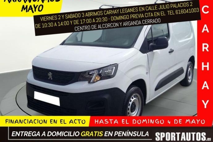 PEUGEOT PARTNER PRO STANDARD 600KG BLUE HDi 73 KW FURGÓN