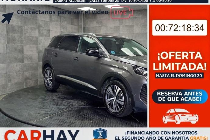 PEUGEOT 5008 1.5 BlueHDi 96kW (130CV) S&S Allure
