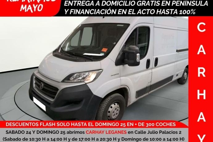 FIAT DUCATO 35 FURGÓN 2.0 Mjet L3H2 (EU6)