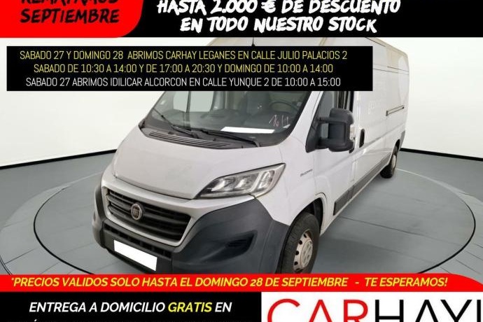 FIAT DUCATO 2.0 Mjet L3H2 (EU6)