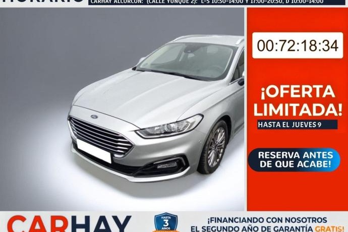 FORD MONDEO 2.0 Híbrido 138kW Titanium HEV AT SB