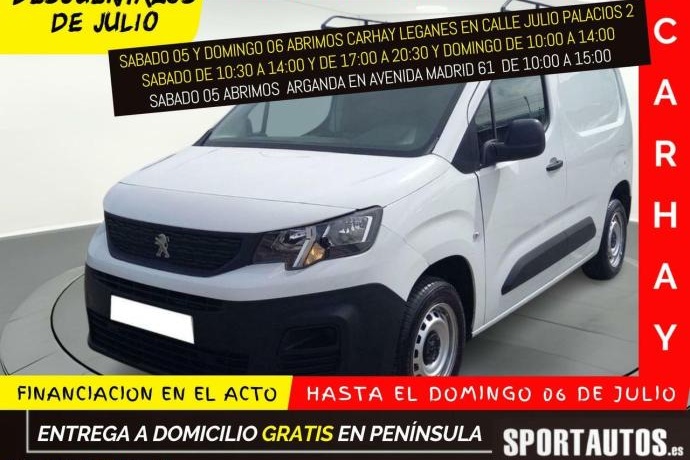 PEUGEOT PARTNER PRO STANDARD 600KG BLUE HDi 73 KW FURGÓN