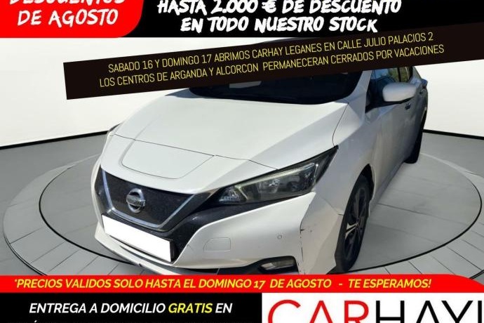 NISSAN LEAF BERLINA CON PORTÓN 62KWH E+ N-CONNECTA