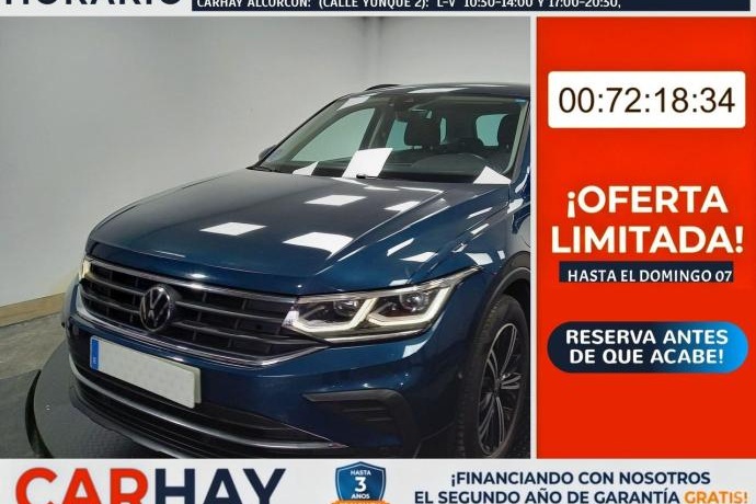 VOLKSWAGEN TIGUAN Life 1.4 TSI eHybrid 180kW (245CV) DSG