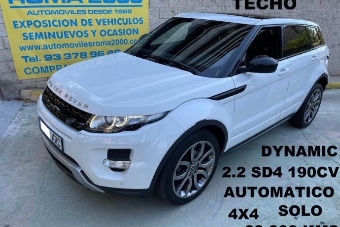 LAND-ROVER RANGE ROVER EVOQUE 2.2SD4 DYNAMIC 4X4 190CV SOLO 60.000 KMS
