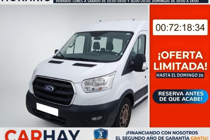 FORD TRANSIT 330 96kW L2H2 Kombi Trend MHEV - 9PLAZAS