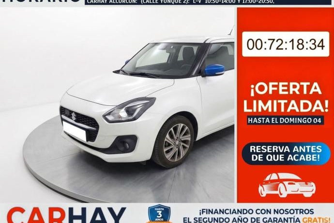 SUZUKI SWIFT 1.2 Mild Hybrid GLE Blue & White