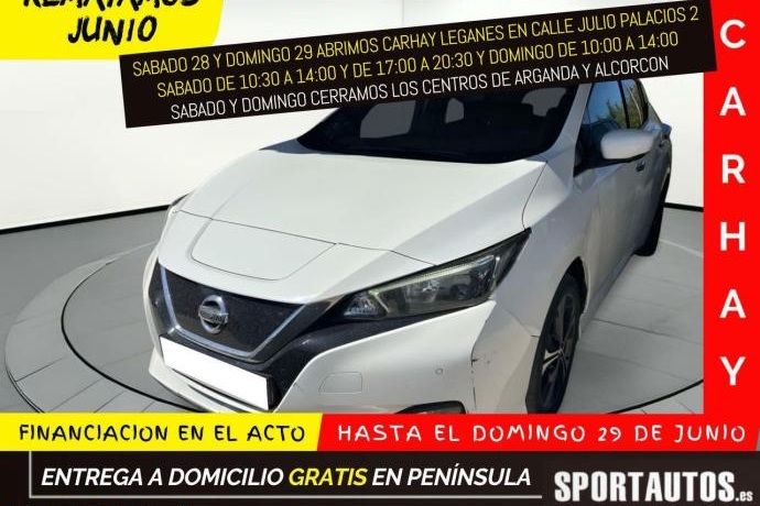 NISSAN LEAF BERLINA CON PORTÓN 62KWH E+ N-CONNECTA