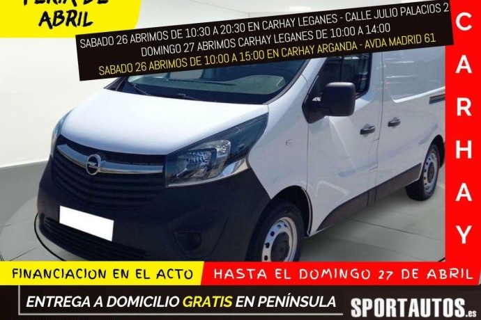 OPEL VIVARO 2700 1.6 CDTi L1H1 Edition (EU6)