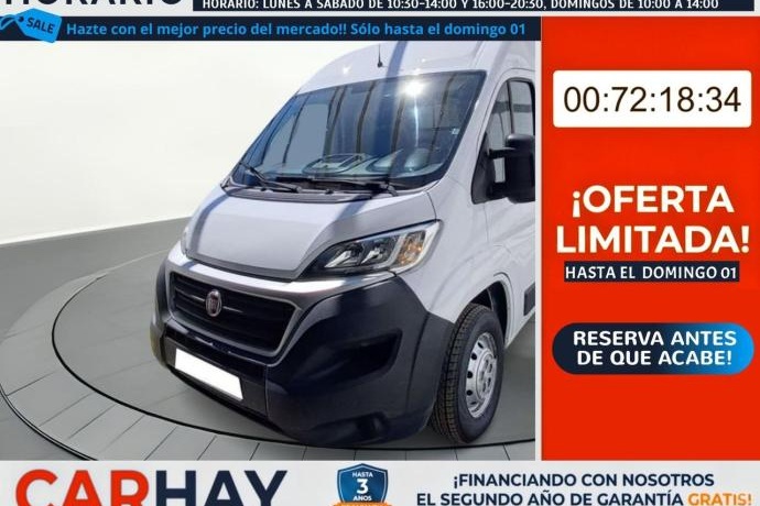 FIAT DUCATO FURGÓN 2.0 Mjet L3H2 (EU6)