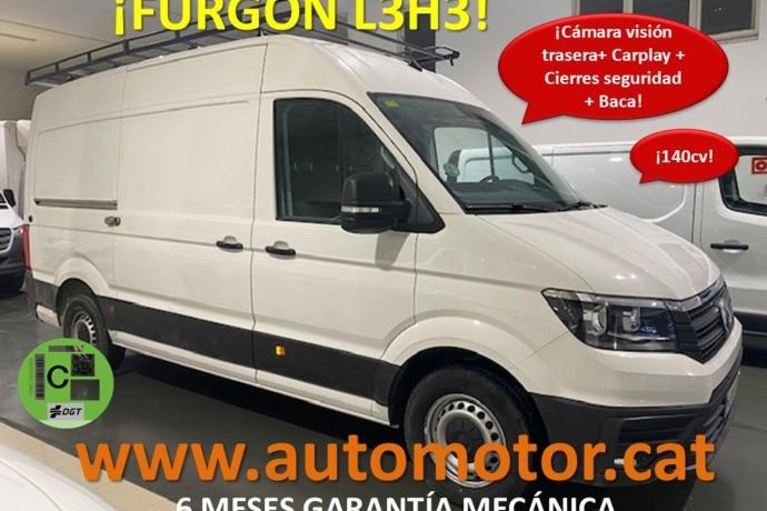 VOLKSWAGEN CRAFTER 35 Furgon BM TA L3H3 2.0TDI 103kW140CV