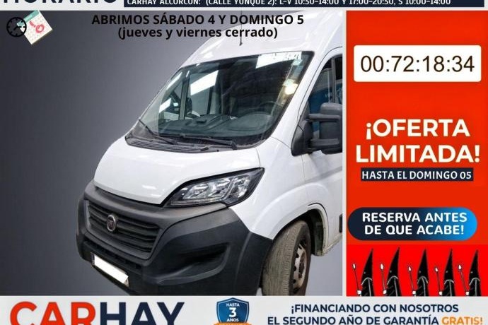 FIAT DUCATO MAXI 35 FURGON MWB HR 3.0 GNC