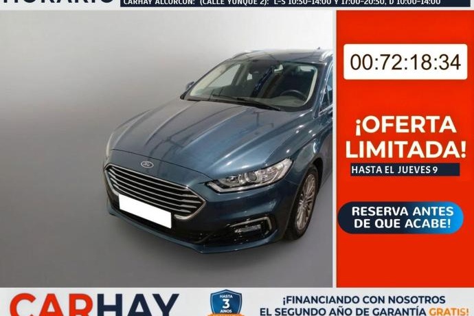 FORD MONDEO 2.0 Híbrido 138kW Titanium HEV AT SB