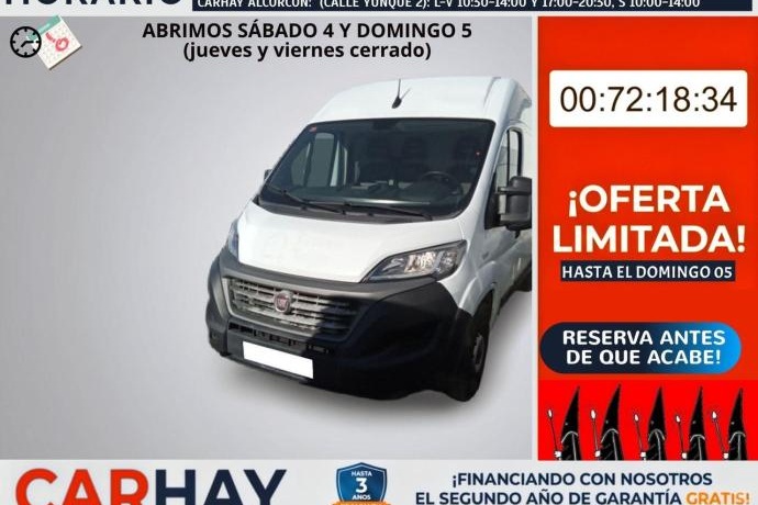FIAT DUCATO 35 L2H2 Nat.Pow (100kW) EU6 D-temp GNC