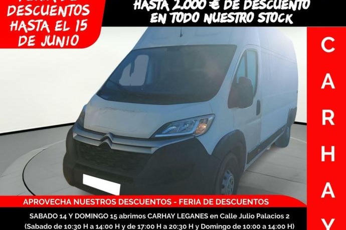 CITROEN JUMPER BlueHDi 96KW (130CV) Furg.35 Heavy L4H3
