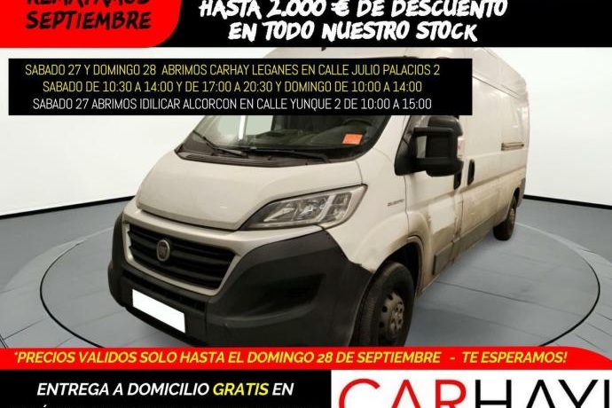 FIAT DUCATO 2.0 Mjet L3H2 (EU6)