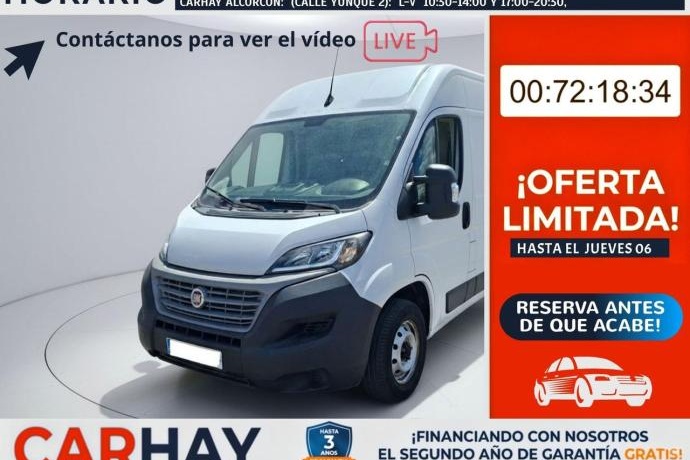 FIAT DUCATO 35 L2H2 Nat.Pow (100kW) EU6 D-temp GNC