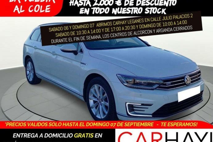 VOLKSWAGEN PASSAT VAR GTE 1.4 TSI BUSINESS PLUG-IN HYBRID