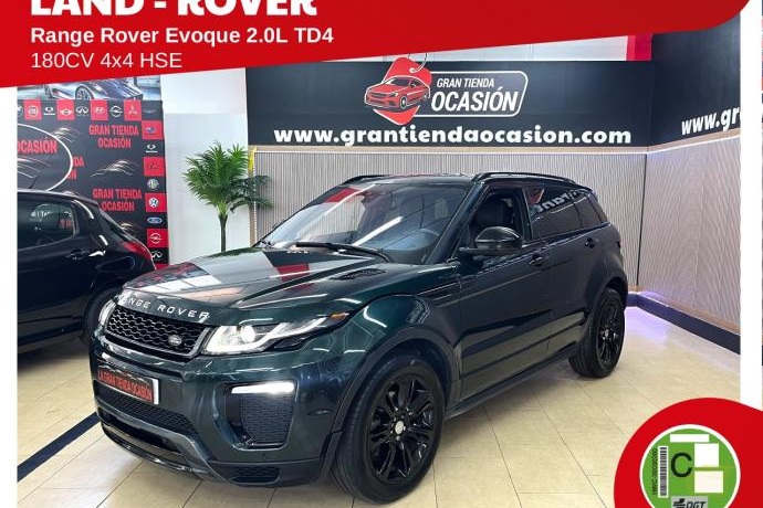 LAND-ROVER RANGE ROVER EVOQUE 2.0L TD4 132kW 180CV 4x4 HSE