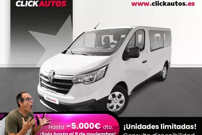 RENAULT TRAFIC 2.0 DCI 150CV Combi Authentic Energy Blue 9Plazas