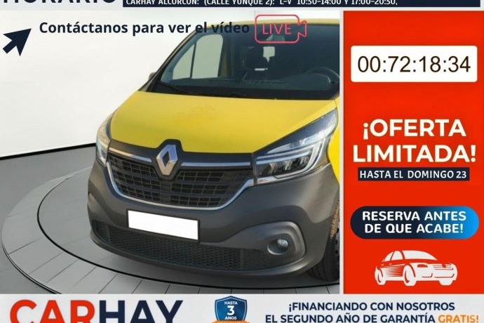 RENAULT TRAFIC COMBI MIXTO 5/6 1.6 DCI ENERGY BLUE L N1