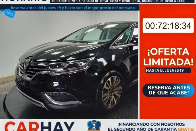 RENAULT ESPACE INITIALE PARIS 2.0 DCI 200CV 7 plazas