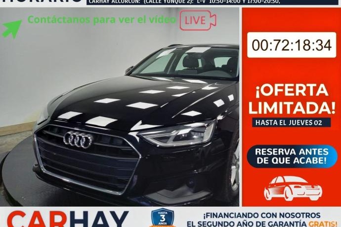 AUDI A4 Avant 35 TFSI 150ch S tronic 7 HIBRIDO