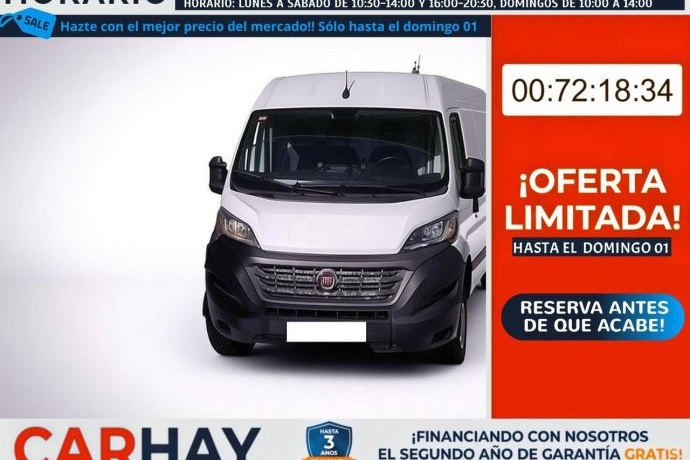 FIAT DUCATO 35 L2H2 Nat.Pow (100kW) EU6 D-temp GNC