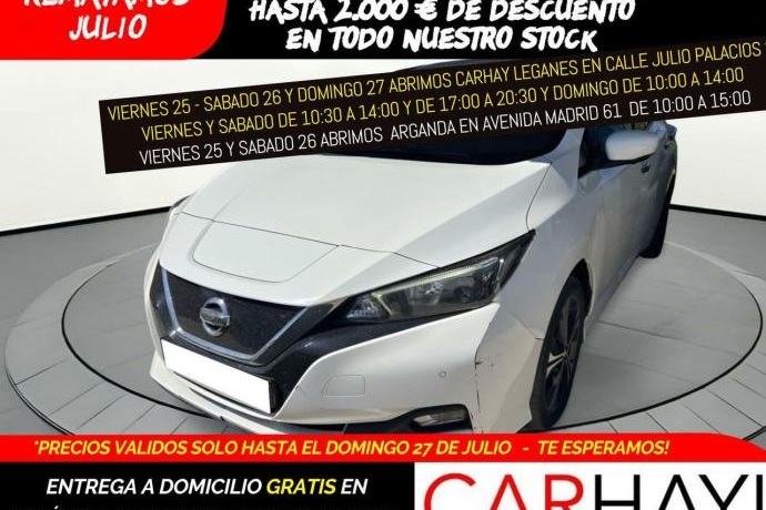 NISSAN LEAF BERLINA CON PORTÓN 62KWH E+ N-CONNECTA