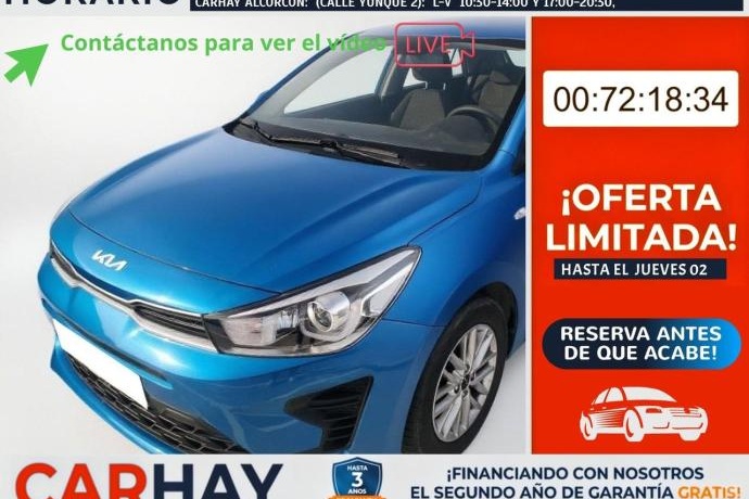 KIA RIO 1.0 T-GDi 74kW (100CV) MHEV iMT Concept