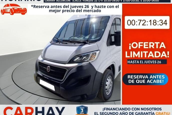 FIAT DUCATO FURGÓN 2.0 Mjet L3H2 (EU6)