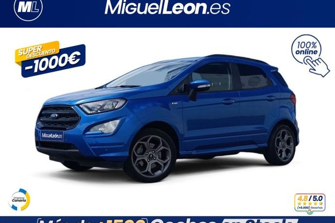FORD ECOSPORT 1.0T EcoBoost 92kW (125CV) S&S ST Line