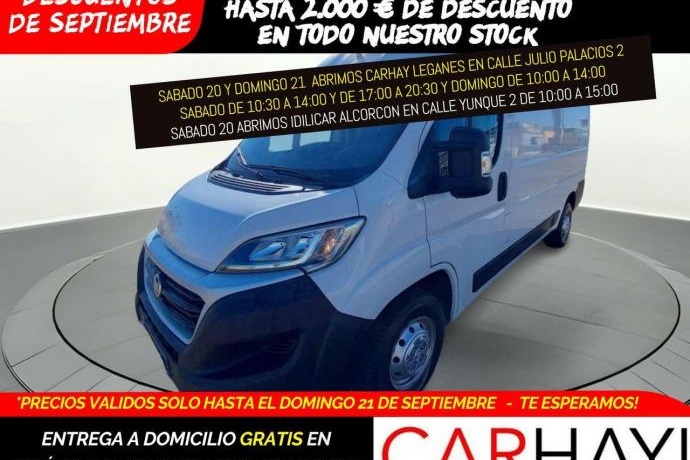 FIAT DUCATO 3.0 CNG 100 KW 35 L2H2