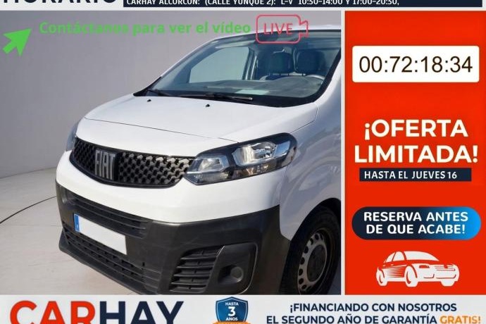 FIAT SCUDO Furgón L1 100 CV MT6 Business