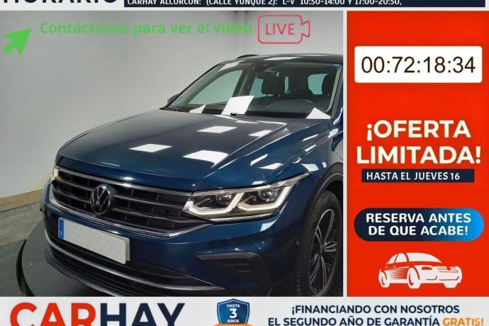 VOLKSWAGEN TIGUAN Life 1.4 TSI eHybrid 180kW (245CV) DSG