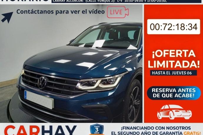 VOLKSWAGEN TIGUAN Life 1.4 TSI eHybrid 180kW (245CV) DSG
