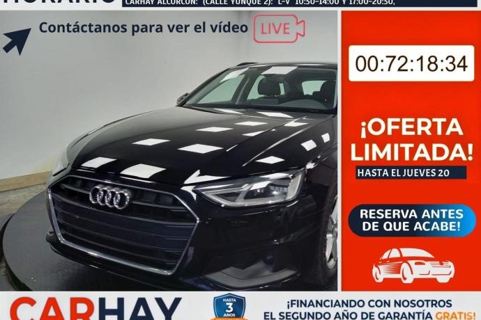 AUDI A4 Avant 35 TFSI 150ch S tronic 7 HIBRIDO